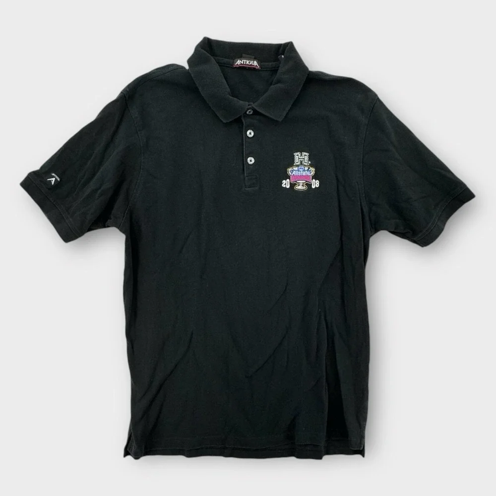 Vintage University Of‎ Hawaii Polo Shirt Mens Large All State Sugar Bowl 2008